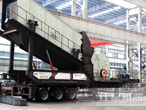 可流動(dòng)車(chē)載碎石機：搭載反擊破
