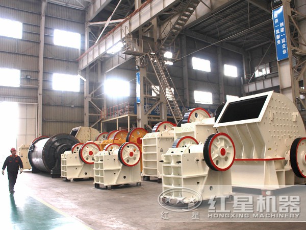 錘式制沙生產(chǎn)車(chē)間