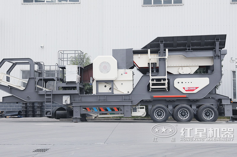 移動(dòng)沙石機：配顎式破碎機