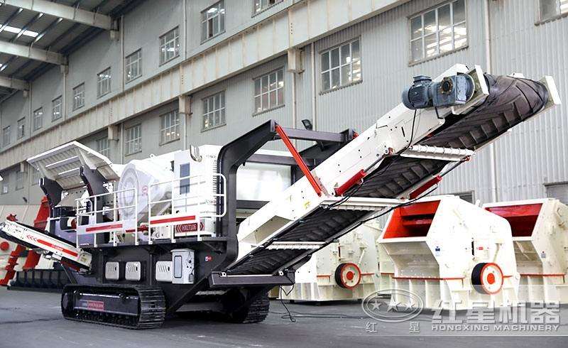 機電兩用型的流動(dòng)式粉碎機：配履帶顎破機