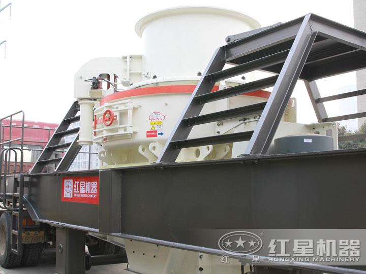 車(chē)載移動(dòng)打砂機廠(chǎng)家發(fā)貨