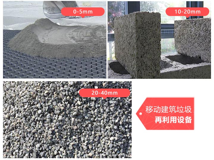 移動(dòng)建筑垃圾再利用設備資源化利用
