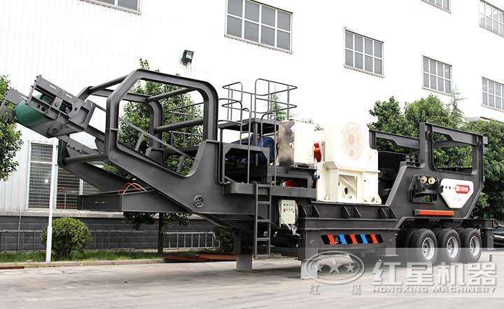 HX938HD86移動(dòng)顎式制砂生產(chǎn)機