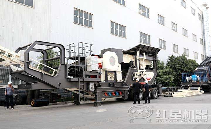 HX1149HD98輪胎顎破機移動(dòng)破碎機