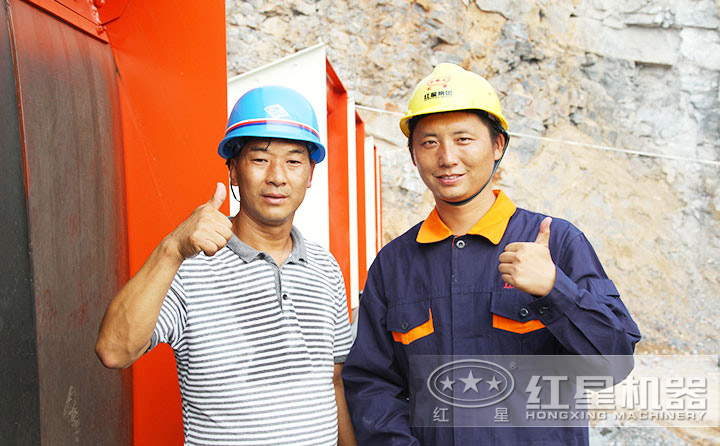紅星時(shí)產(chǎn)量150噸車(chē)載破碎制砂匠心造，廠(chǎng)家提供現場(chǎng)安裝