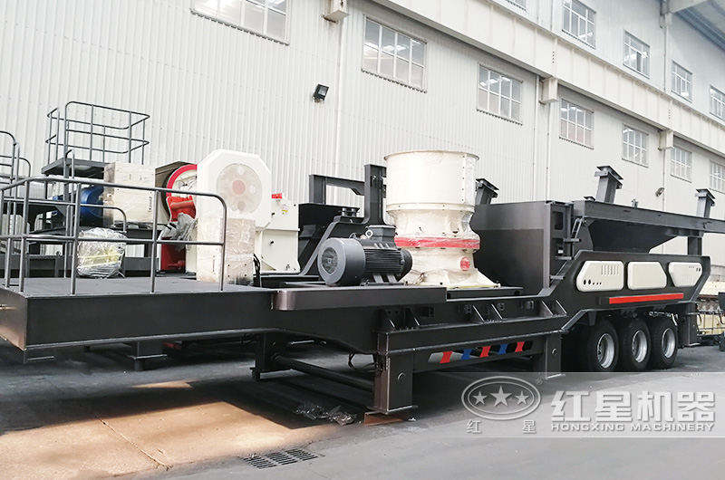 圓錐破移動(dòng)破碎機：中碎+篩分