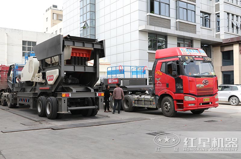 兩臺建筑垃圾破碎機陸續發(fā)貨中