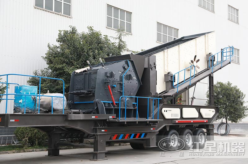 建筑渣土移動(dòng)粉碎機