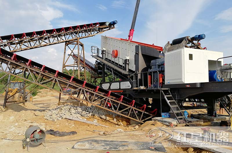 HX3S216GYS400移動(dòng)式圓錐破碎機