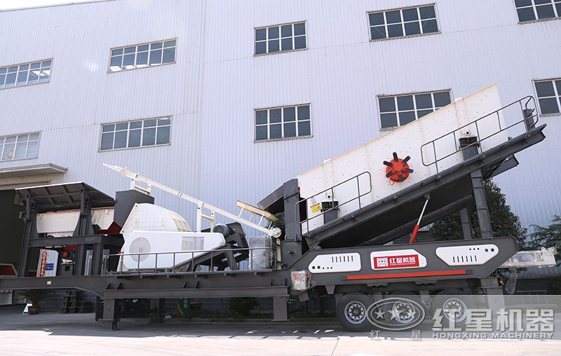 移動(dòng)式大型錘式破碎機