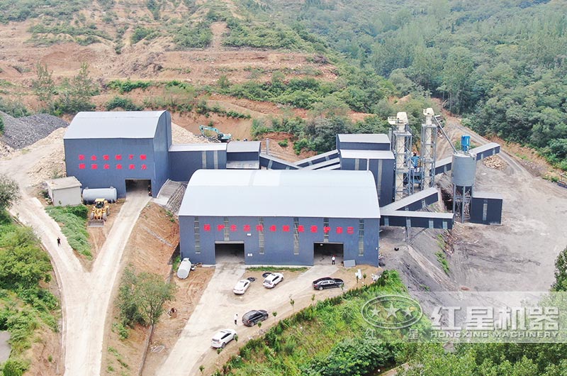 河南登封客戶(hù)建設全封閉制砂廠(chǎng)