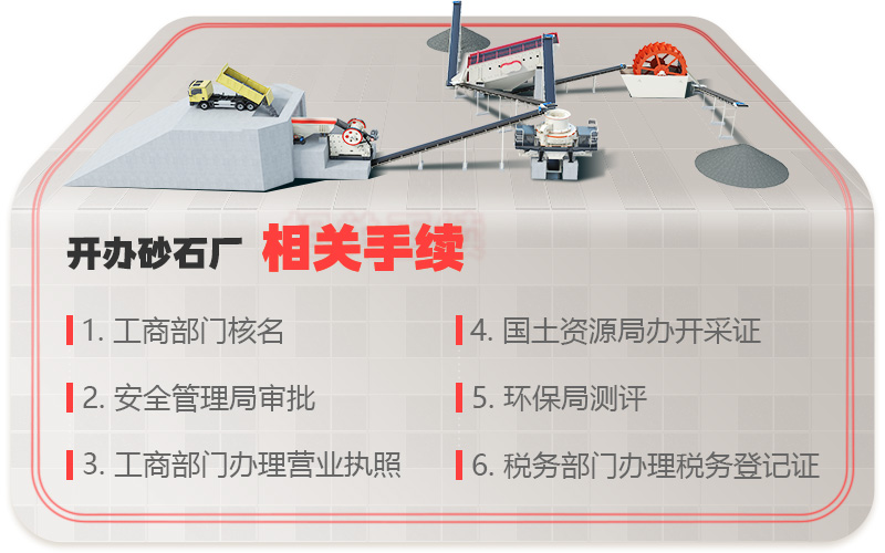 辦砂石廠(chǎng)需要什么手續