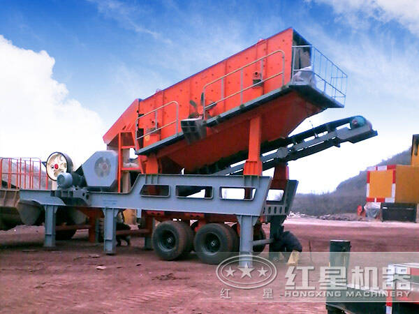 山東聊城某建筑垃圾處理現場(chǎng)