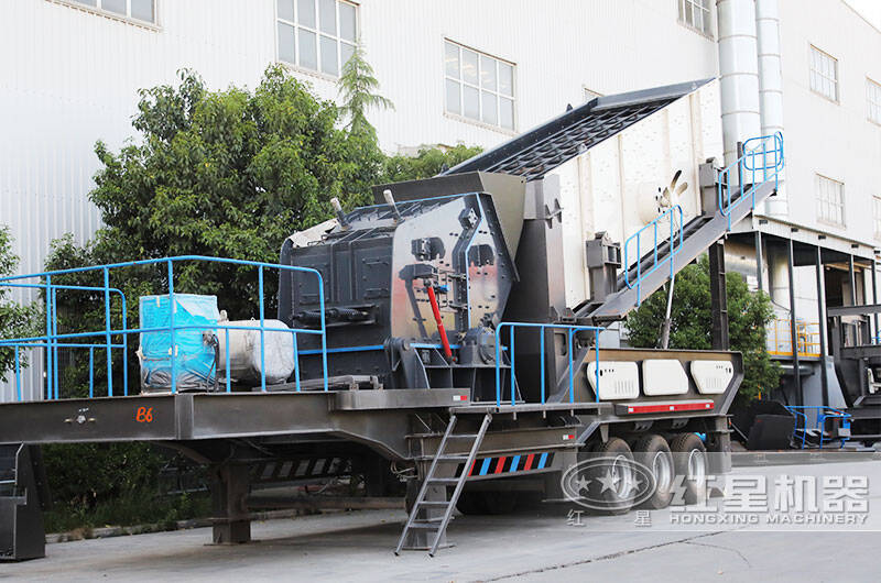 車(chē)載反擊式石頭粉碎機