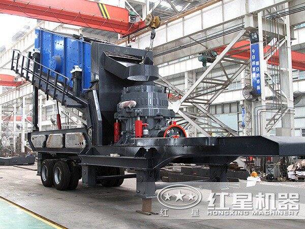 圓錐破碎機小型移動(dòng)破碎站