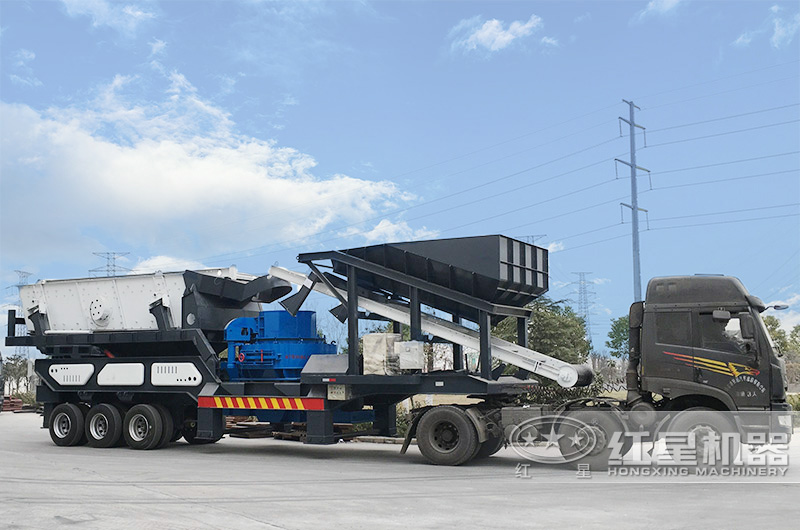 流動(dòng)粉沙車(chē)：配制沙機