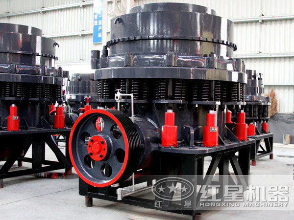 青石彈簧、液壓圓錐破碎機