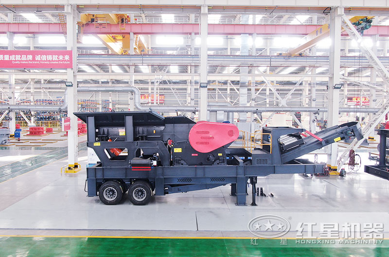 小型簡(jiǎn)易移動(dòng)石頭破碎機